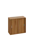 SPD 21/80 skříň s posuvnými dveřmi, 750x800x400, ořech světlý